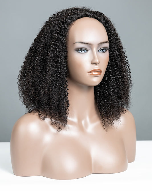Curly 3 In 1 Half Wig