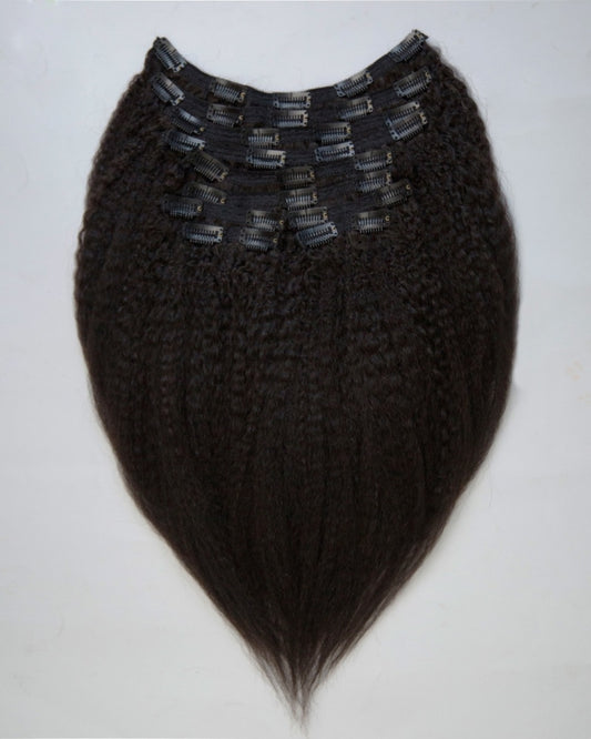 Kinky Glam Full Head Set Blow Out Clip in