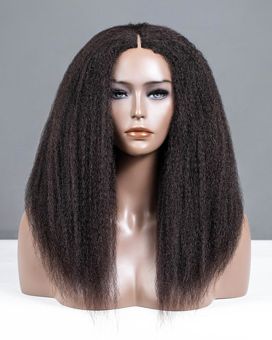Kinky Blow-out BYE BYE Leave-Out™ Thin Part Wig