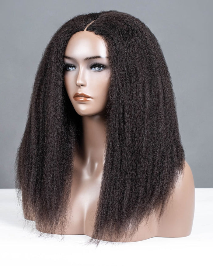 Kinky Blow-out BYE BYE Leave-Out™ Thin Part Wig