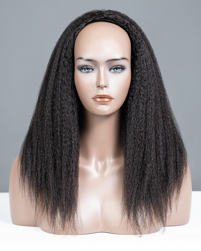 Kinky Blow Out 3 In 1 Half Wig