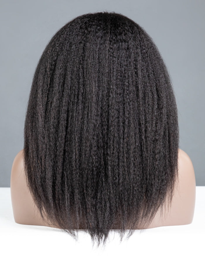 Kinky Blow Out 3 In 1 Half Wig