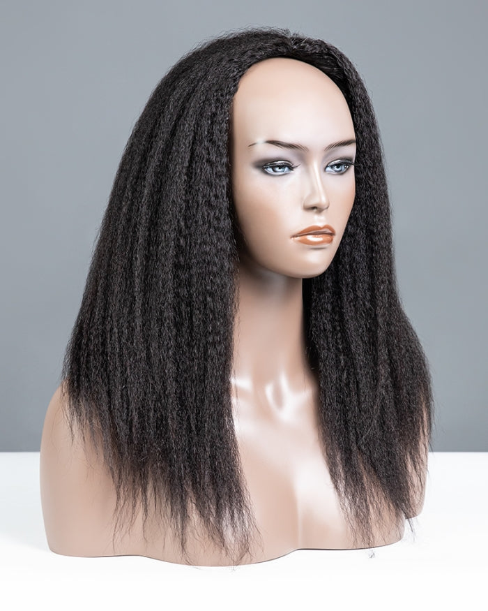 Kinky Blow Out 3 In 1 Half Wig